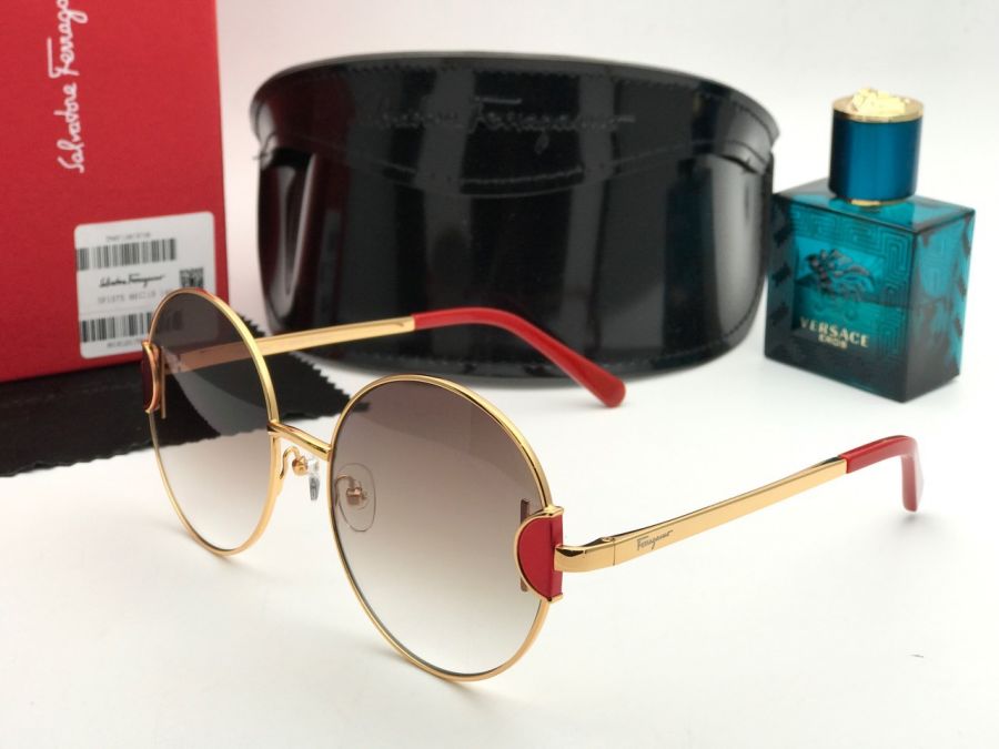 KÍNH MẮT NỮ HOTGIRL - SALVALTORRE FERREGAMO SF157S GOLD BROWN