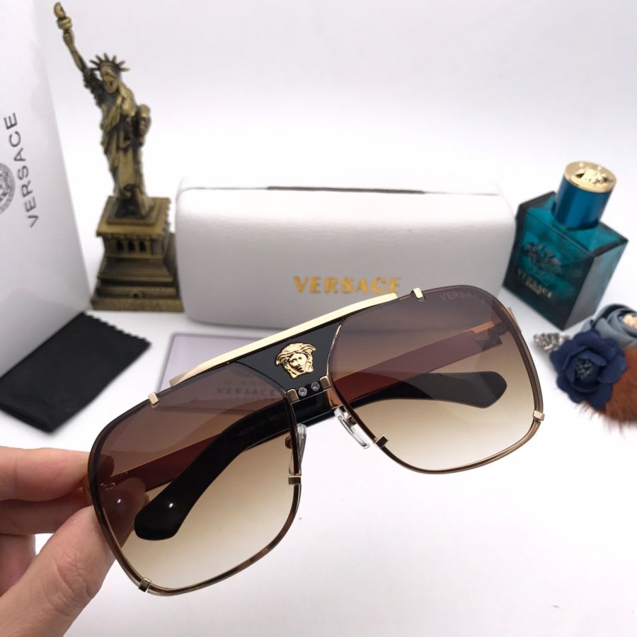 KÍNH MẮT NAM CAO CẤP VERSACE - VE2138 GOLD BROWN