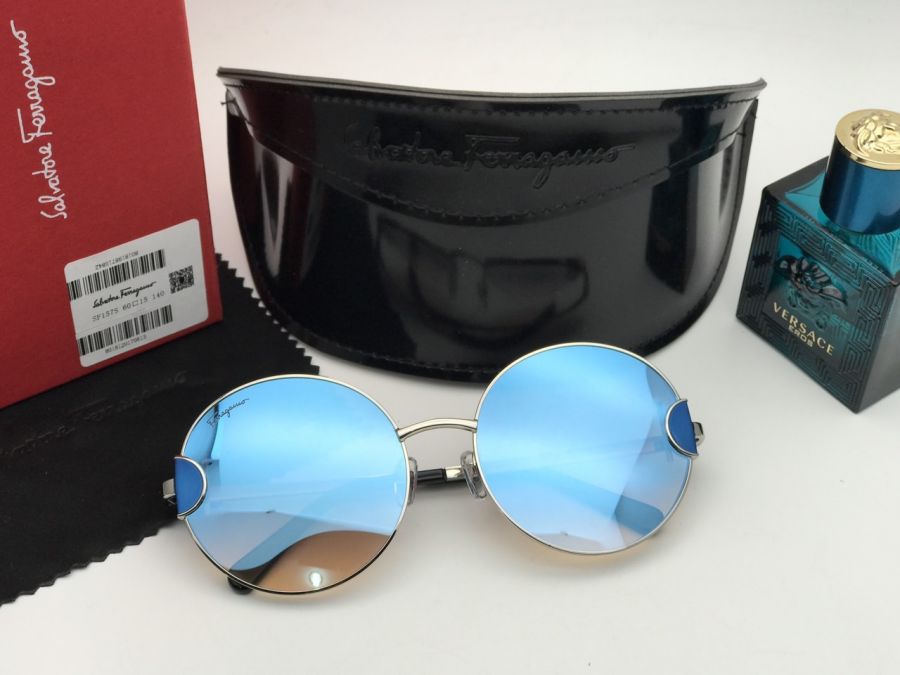 KÍNH MẮT NỮ CAO CẤP SALVATORE FERRAGAMOR SF179/S BLUE SILVER