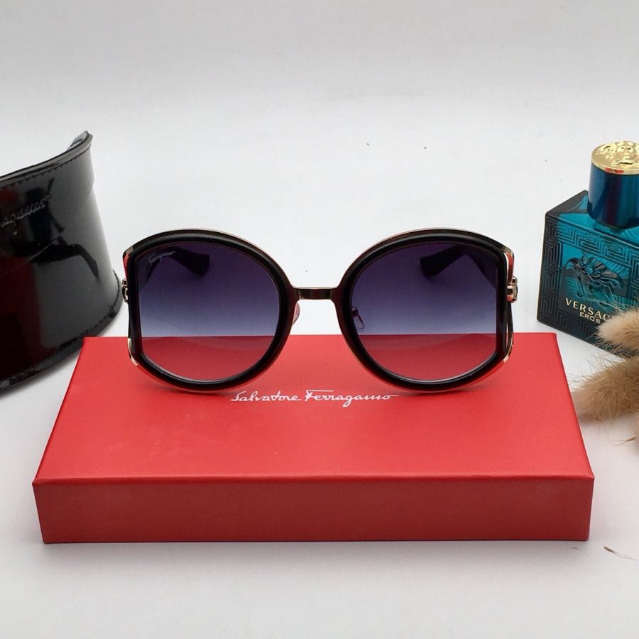 KÍNH MẮT NỮ CAO CẤP SALVATORE FERRAGAMOR SF179S GOLD BLACK