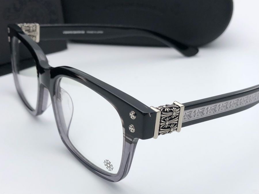 GỌNG KÍNH CẬN CAO CẤP CHROME HEARTS HEYJACKULATE BLACK AND WHITE