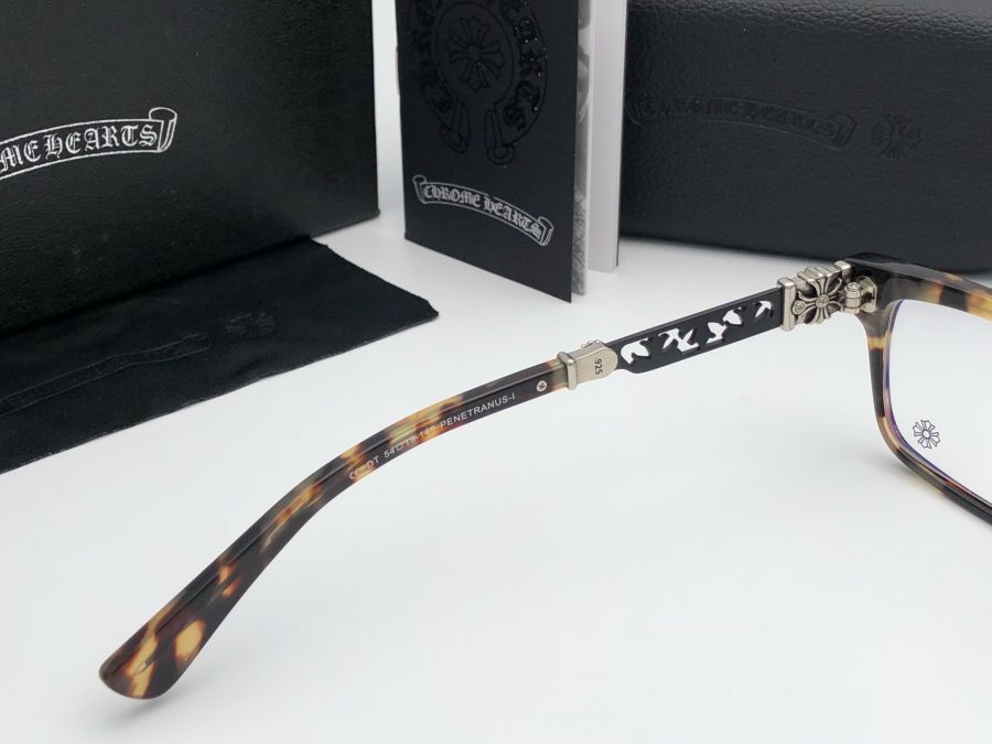 GỌNG KÍNH CẬN CAO CẤP CHROME HEARTS - PENETRANUS BROWN