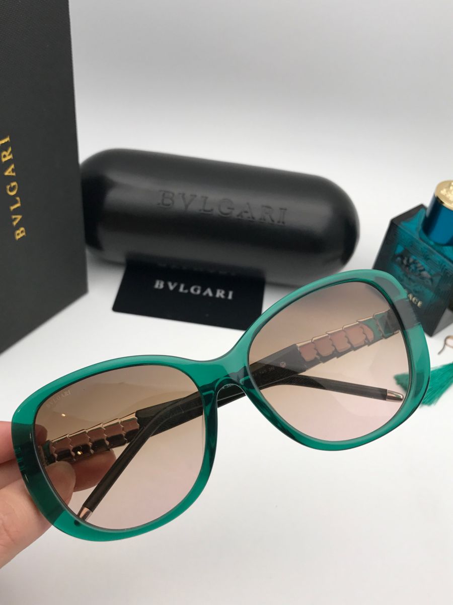 KÍNH MẮT NỮ CAO CẤP - BVLGARI 8114/S XANH