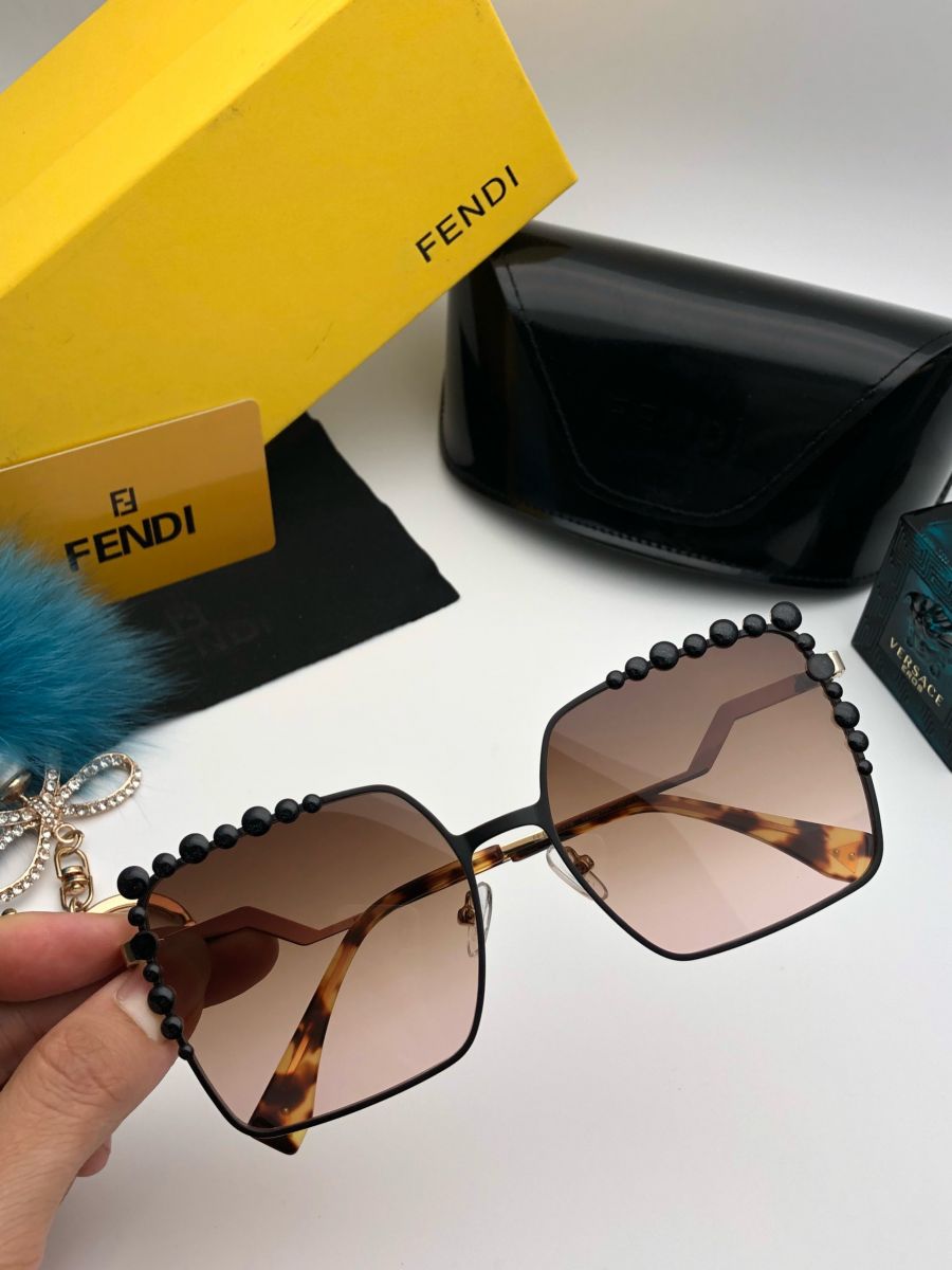 KÍNH MẮT NỮ CAO CẤP FENDI FF0051/S LIGHT GOLD BLACK