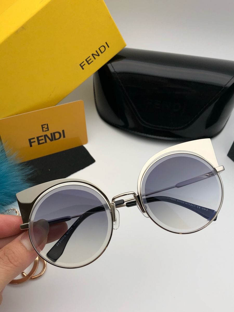 KÍNH MẮT NỮ CAO CẤP FENDI FF0177/S SILVER