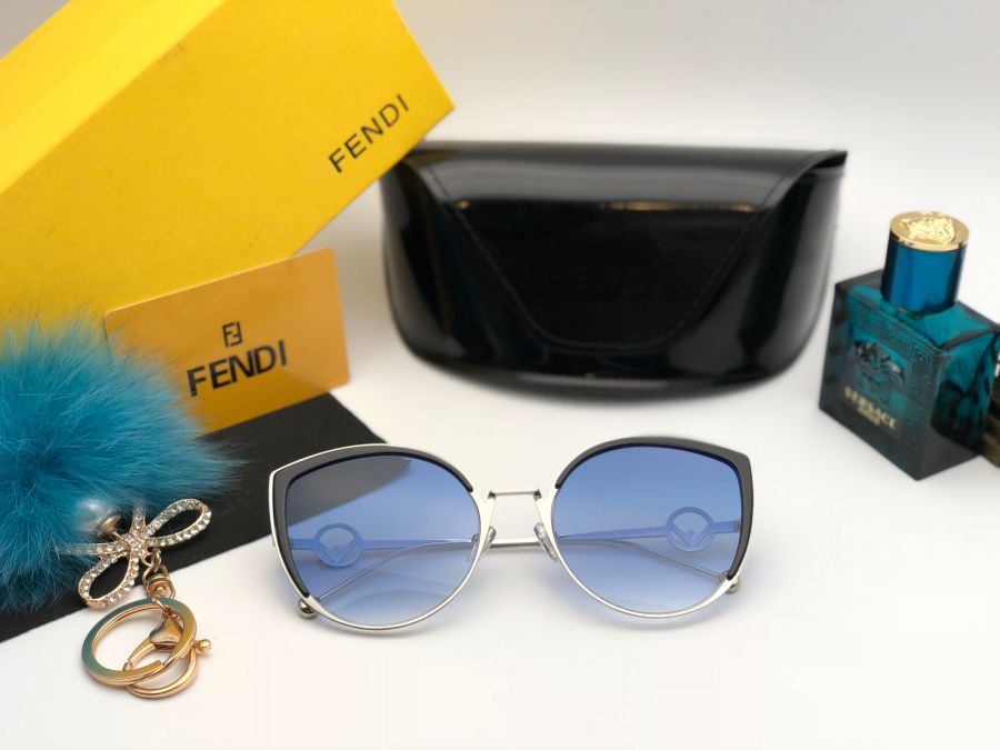 KÍNH MẮT NỮ CAO CẤP FENDI FF0290/S BLUE