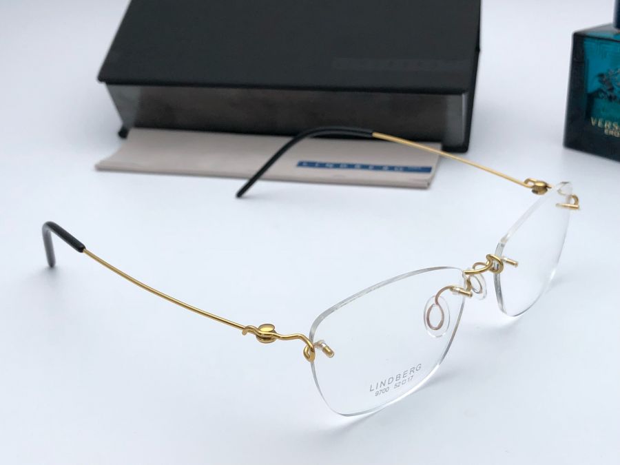 GỌNG KÍNH CẬN TITANIUM LINDBERG CAO CẤP - LINDBERG MUSCA AIR TITANIUM No.9700 GOLD