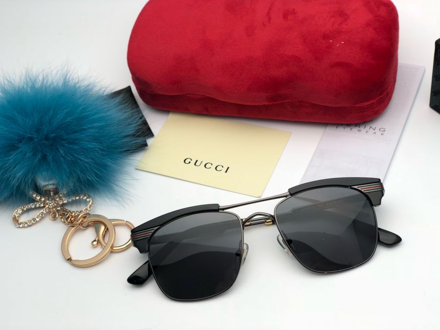 KÍNH MẮT CAO CẤP GUCCI 2018 - GUCCI GG0287/S GUN BLACK