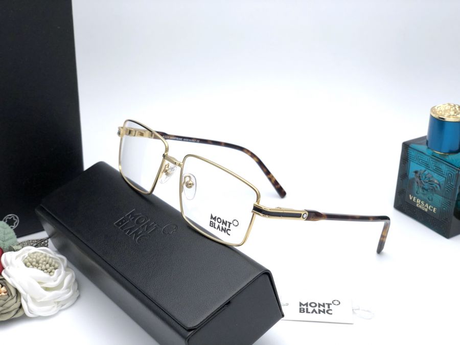 GỌNG KÍNH CẬN CAO CẤP MONTBLANC MB709 032 GOLD BROWN