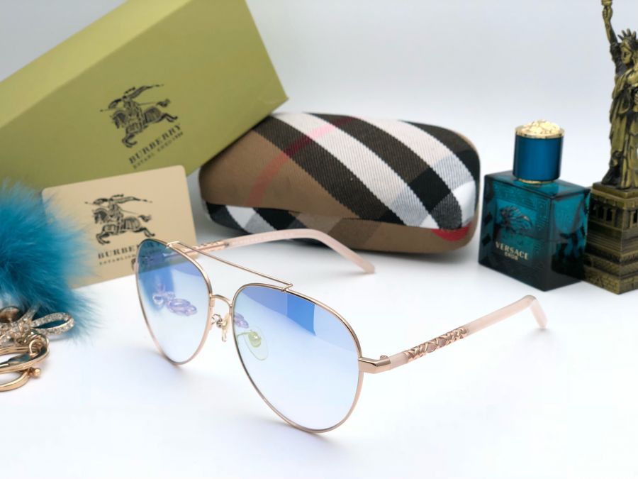 KÍNH MẮT NAM BURBERRY CAO CẤP - BURBERRY MEN B3089 GOLD BLUE