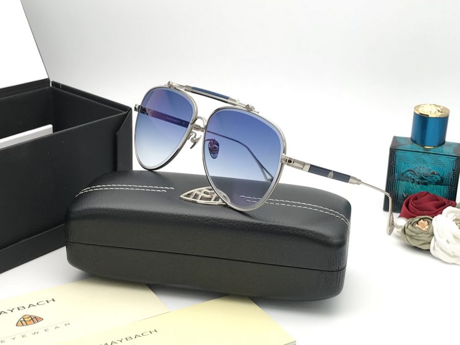 KÍNH MẮT HÀNG HIỆU MAYBACH® THE OBSERVER I - LUXURY TITANIUM GOLD LIMITED EDITION BLUE