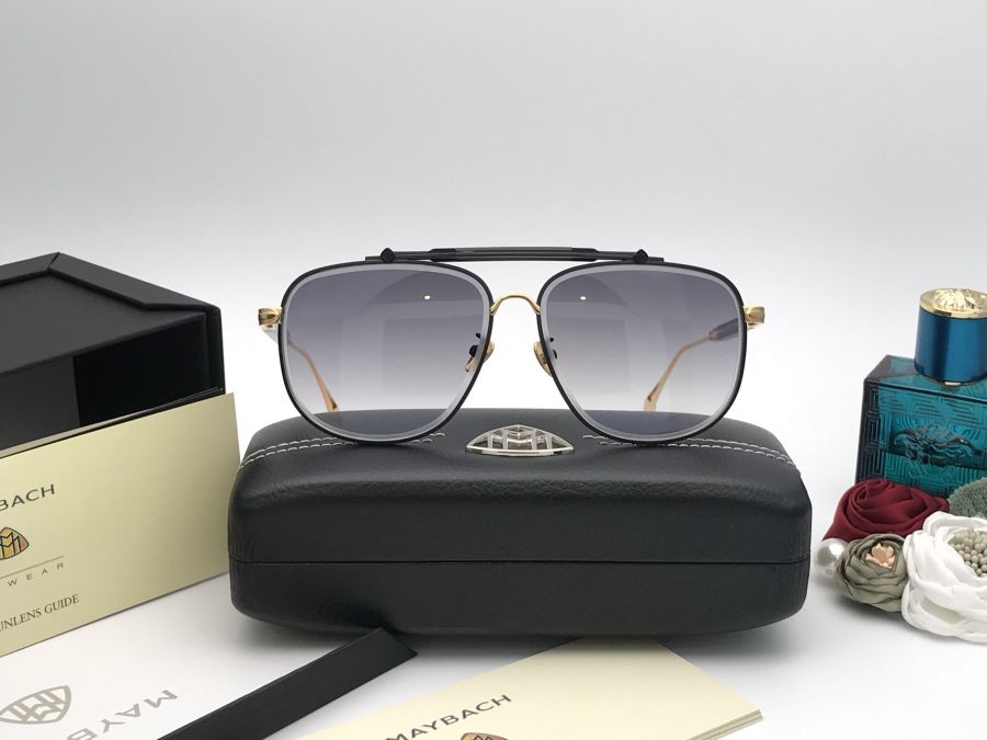 KÍNH MẮT HÀNG HIỆU MAYBACH® THE OBSERVER II - LUXURY TITANIUM GOLD LIMITED EDITION BLACK