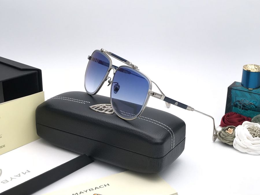 KÍNH MẮT HÀNG HIỆU MAYBACH® THE OBSERVER II - LUXURY TITANIUM GOLD LIMITED EDITION BLUE
