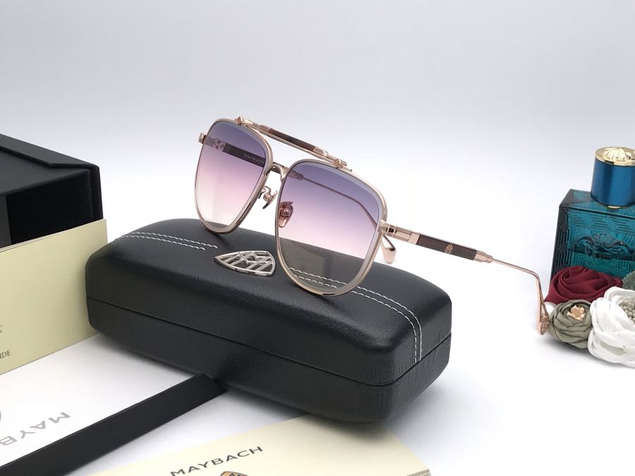 KÍNH MẮT HÀNG HIỆU MAYBACH® THE OBSERVER II - LUXURY TITANIUM GOLD LIMITED EDITION PINK