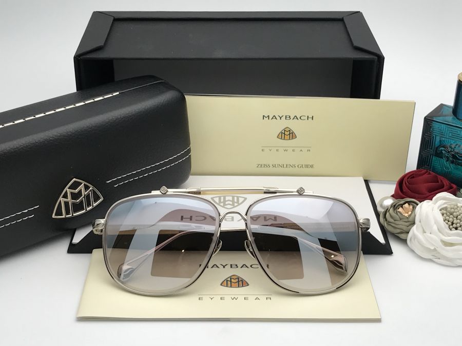 KÍNH MẮT HÀNG HIỆU MAYBACH® THE OBSERVER II - LUXURY TITANIUM GOLD LIMITED EDITION SILVER