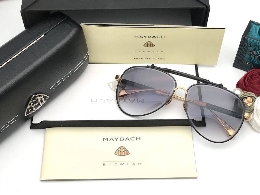 KÍNH MẮT HÀNG HIỆU MAYBACH® THE OBSERVER I - LUXURY TITANIUM GOLD LIMITED EDITION BLACK