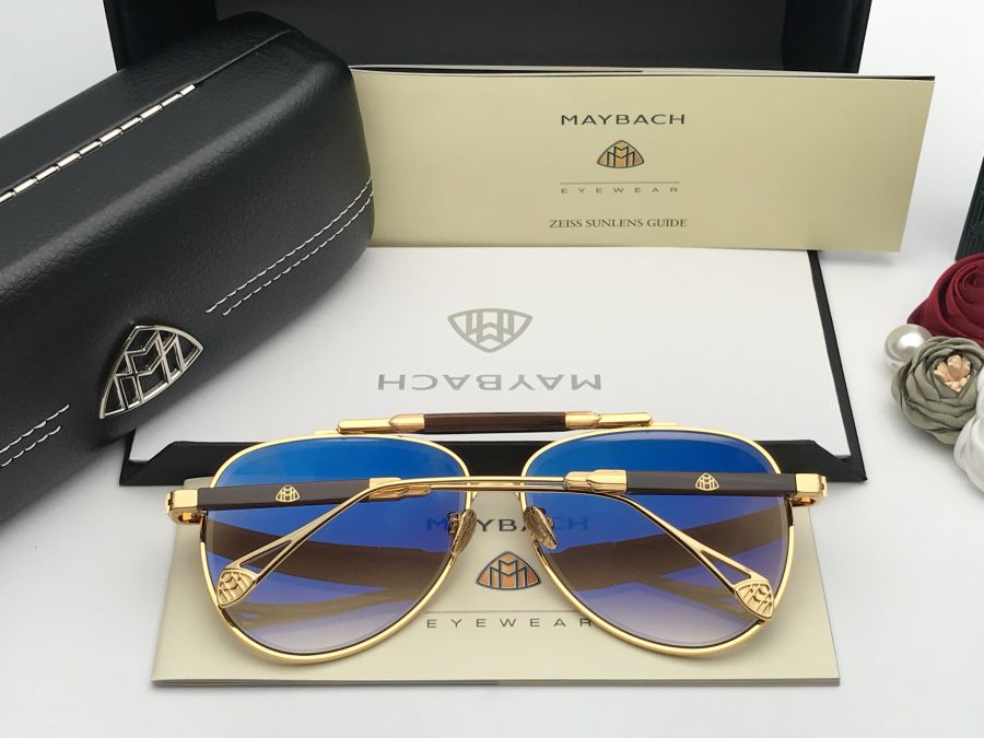 KÍNH MẮT HÀNG HIỆU MAYBACH® THE OBSERVER I - LUXURY TITANIUM GOLD LIMITED EDITION BROWN