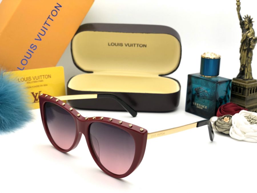 KÍNH MẮT NỮ CAO CẤP - LOUIS VUITTON Z1036W MÀU ĐỎ