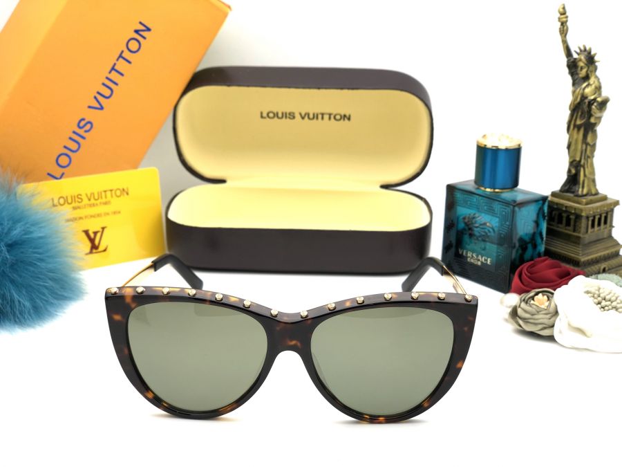 KÍNH MẮT NỮ CAO CẤP - LOUIS VUITTON Z1036W MÀU ĐỒI MỒI MẮT ĐEN