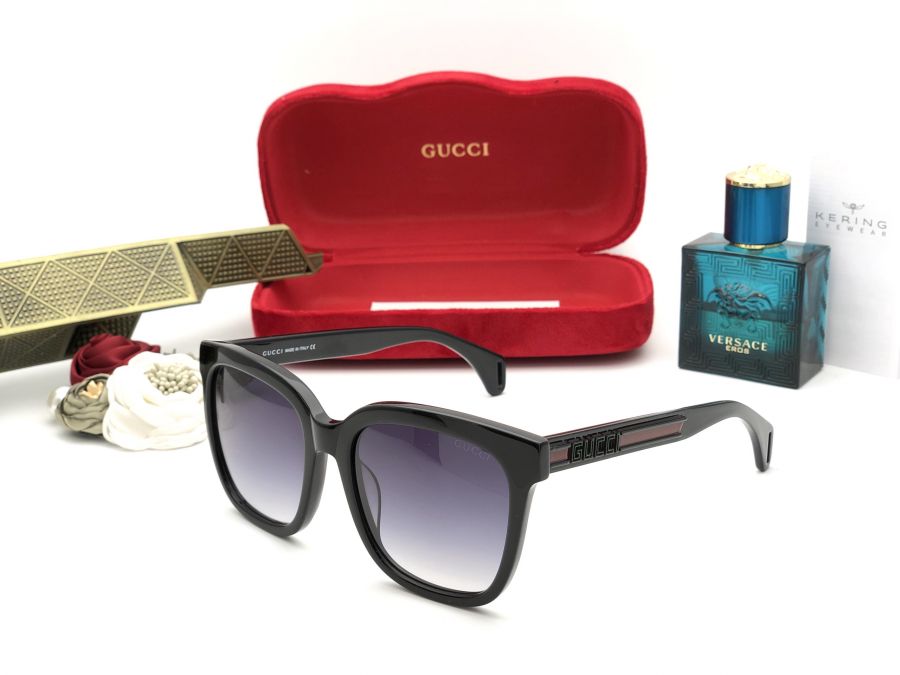 KÍNH MẮT CAO CẤP GUCCI - GG0461 MÀU ĐEN ĐEN