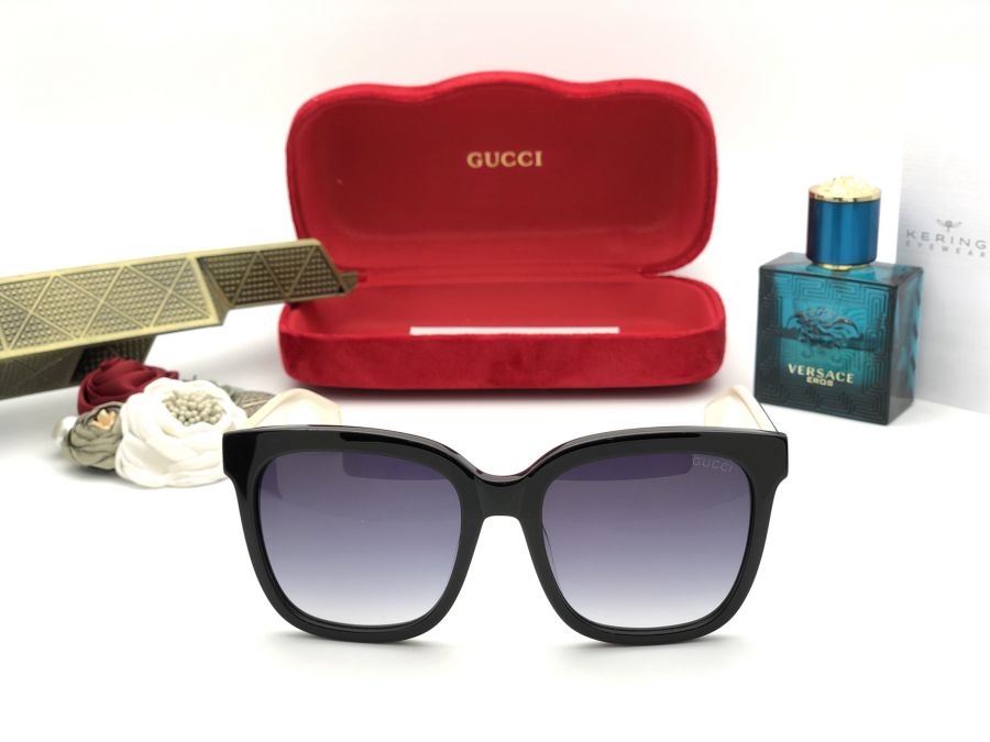 KÍNH MẮT CAO CẤP GUCCI - GG0461 MÀU ĐEN TRẮNG