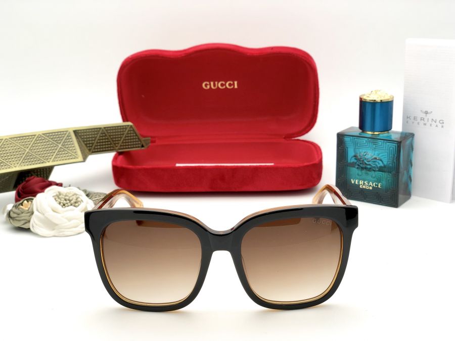 KÍNH MẮT CAO CẤP GUCCI - GG0461 MÀU NÂU ĐEN