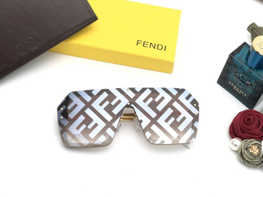 KÍNH MẮT CAO CẤP FENDI - FF0366/S MÀU ĐEN NÂU