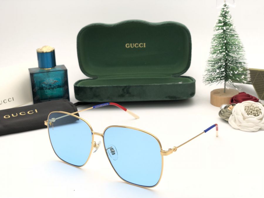 KÍNH MẮT HOTGIRL CAO CẤP GUCCI - GG0394SK BLUE