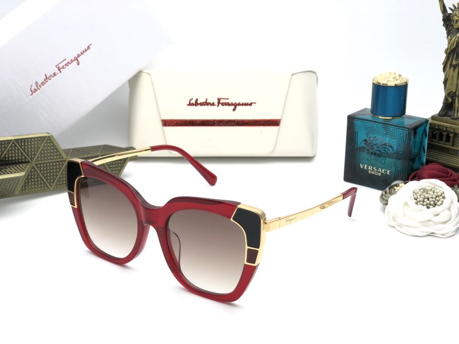 KÍNH MẮT CAO CẤP VALVATORRE FERRAGAMO - SF889S RED BROWN