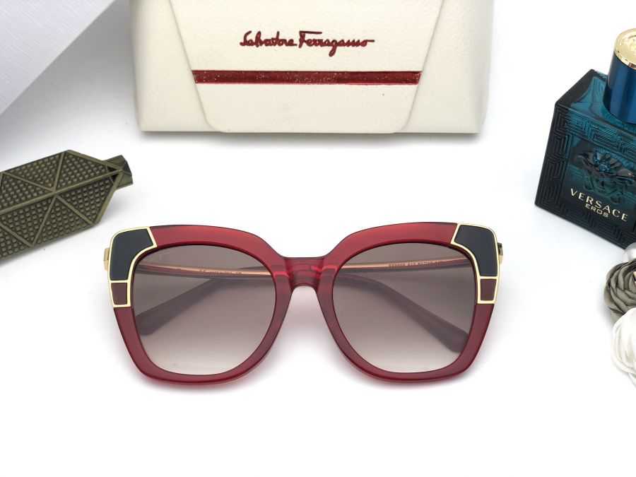 KÍNH MẮT CAO CẤP VALVATORRE FERRAGAMO - SF889S RED BROWN