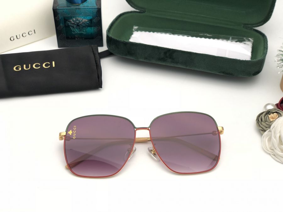 KÍNH MẮT HOTGIRL CAO CẤP GUCCI - GG0394SK GOLD PINK