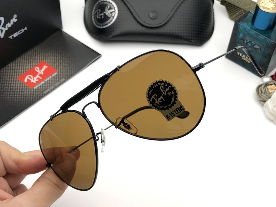 KÍNH MẮT NAM CAO CẤP RAYBAN 3 CẦU - CHROMAX USA BLACK