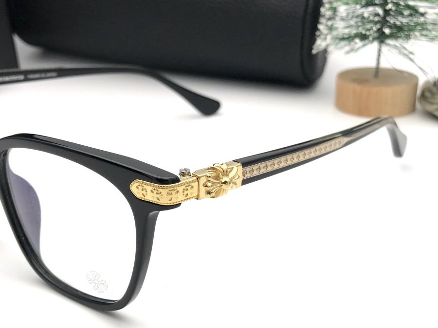 GỌNG KÍNH CẬN CAO CẤP CHROME HEARTS - GISS BLACK GOLD