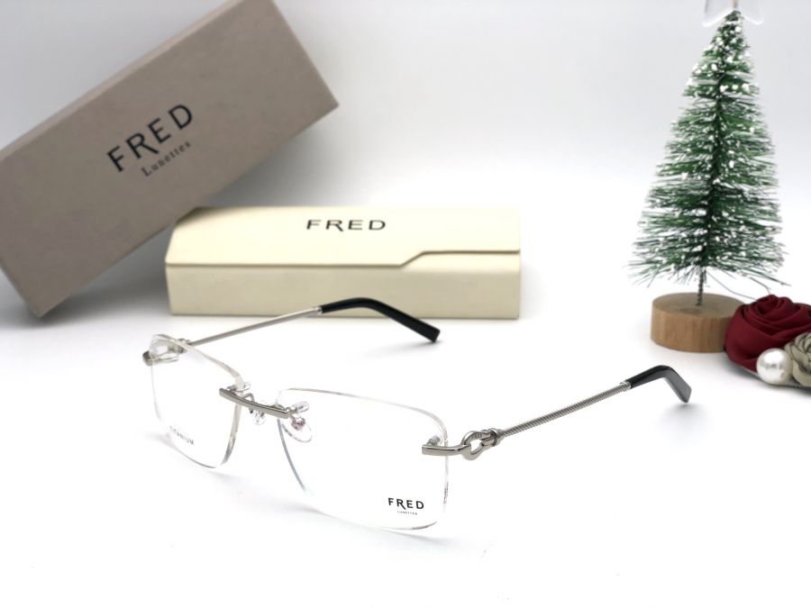 GỌNG KÍNH CAO CẤP TITANIUM FRED - FRED8420 SILVER