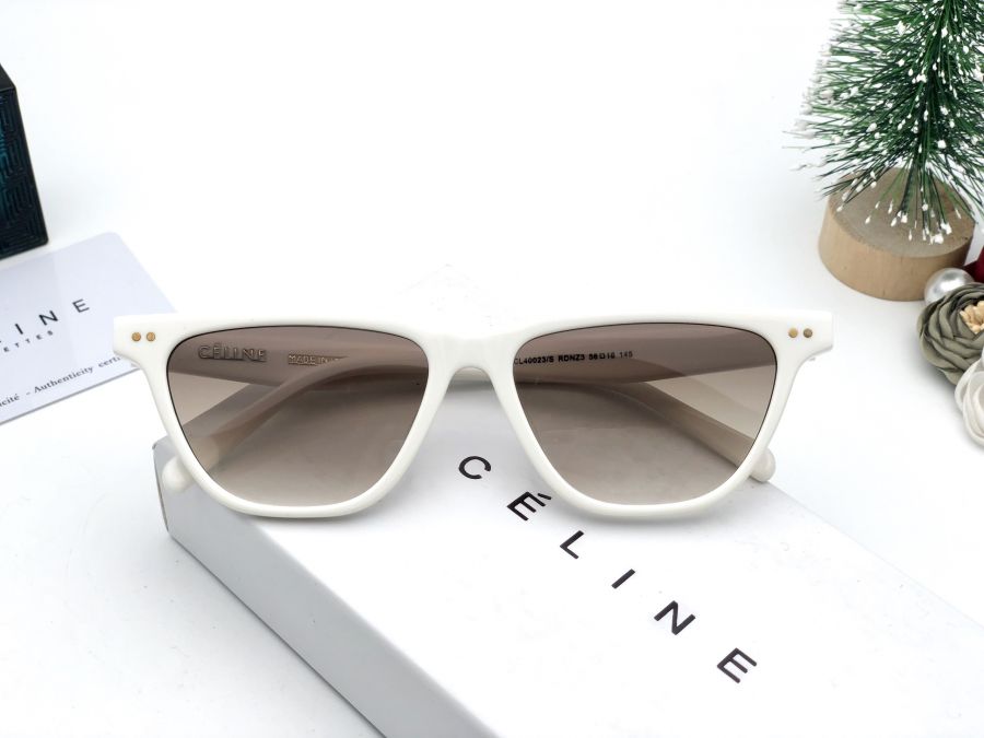 KÍNH MẮT CAO CẤP HOTGIRL CELINE - CL40023/S WHITE SS