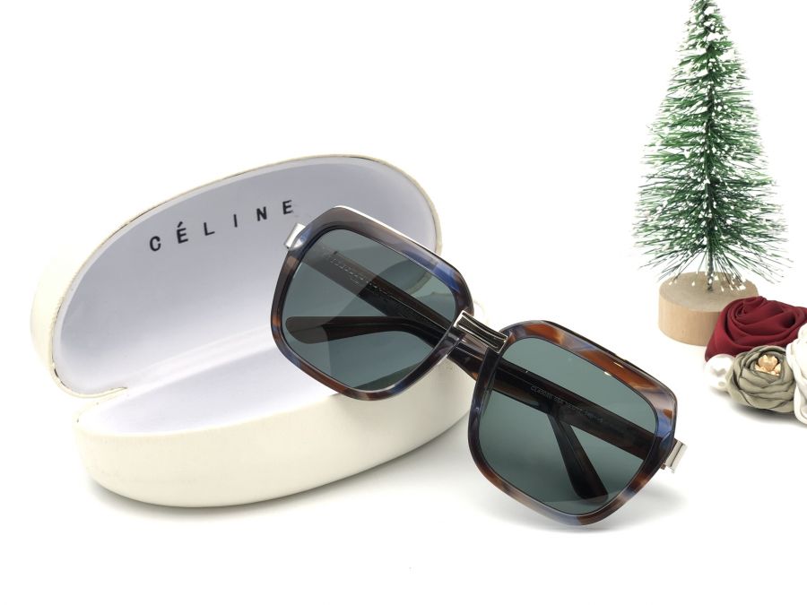 KÍNH MẮT HOTGIRL CAO CẤP CELINE - CL40050 BLACK BROWN