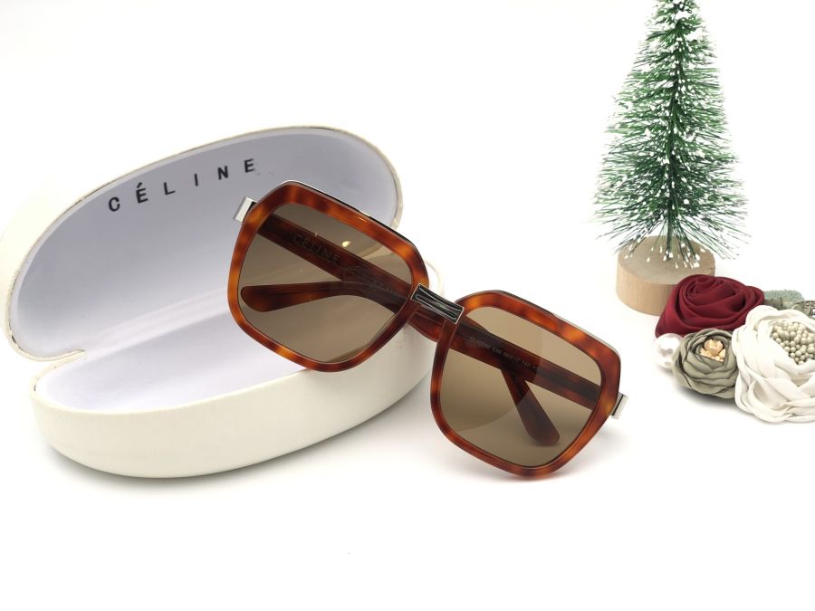 KÍNH MẮT HOTGIRL CAO CẤP CELINE - CL40050 RED BROWN