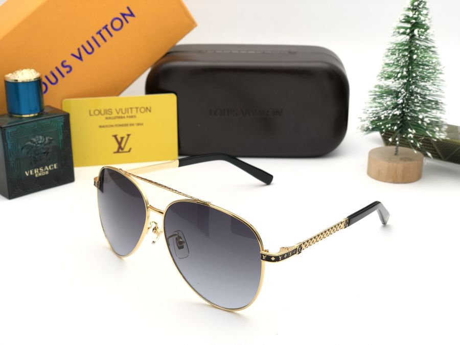 KÍNH MẮT CAO CẤP LOUIS VUITTON - LV Z0711 GOLD BLACK