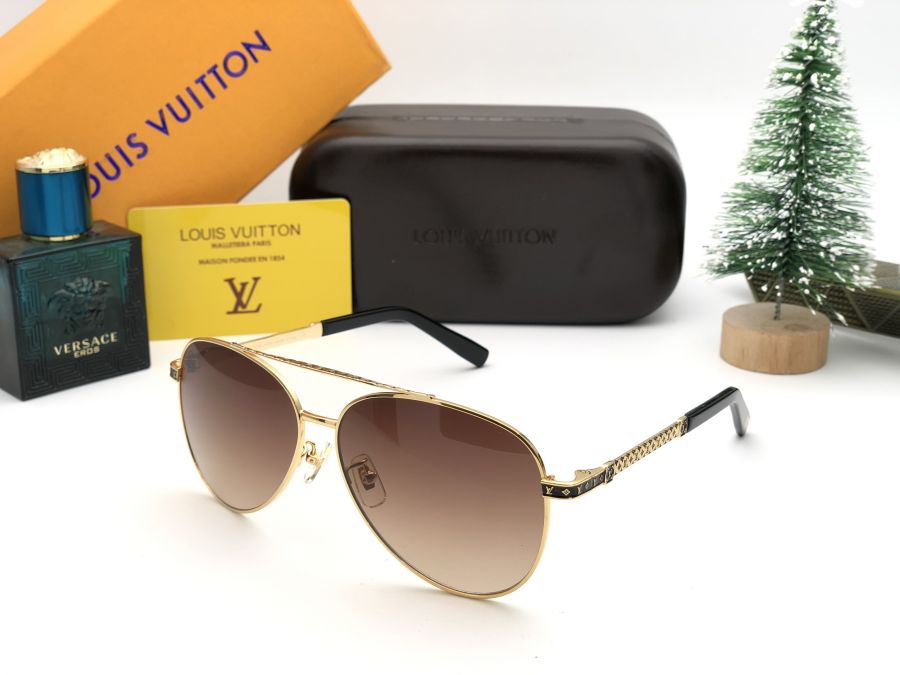 KÍNH MẮT CAO CẤP LOUIS VUITTON - LV Z0711 GOLD BROWN