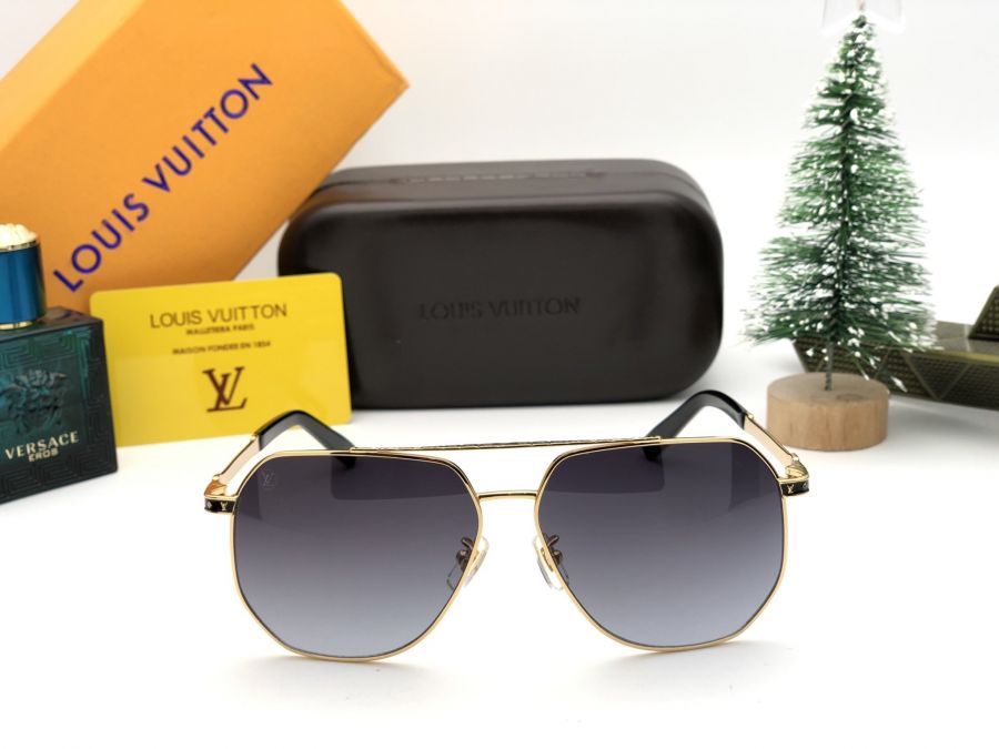 KÍNH MẮT CAO CẤP LOUIS VUITTON - LV Z0712 GOLD BLACK