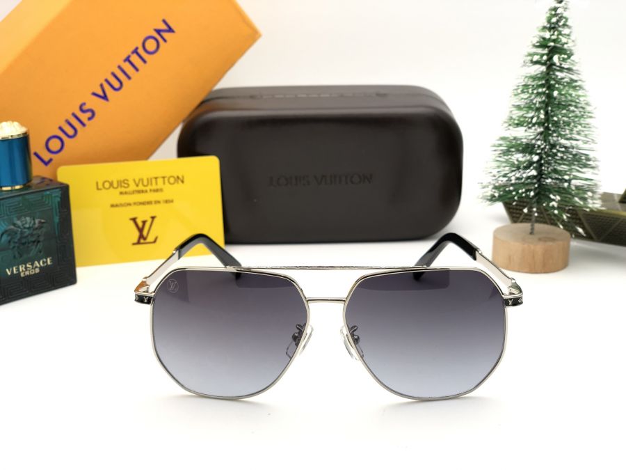 KÍNH MẮT CAO CẤP LOUIS VUITTON - LV Z0712 SILVER BLACK