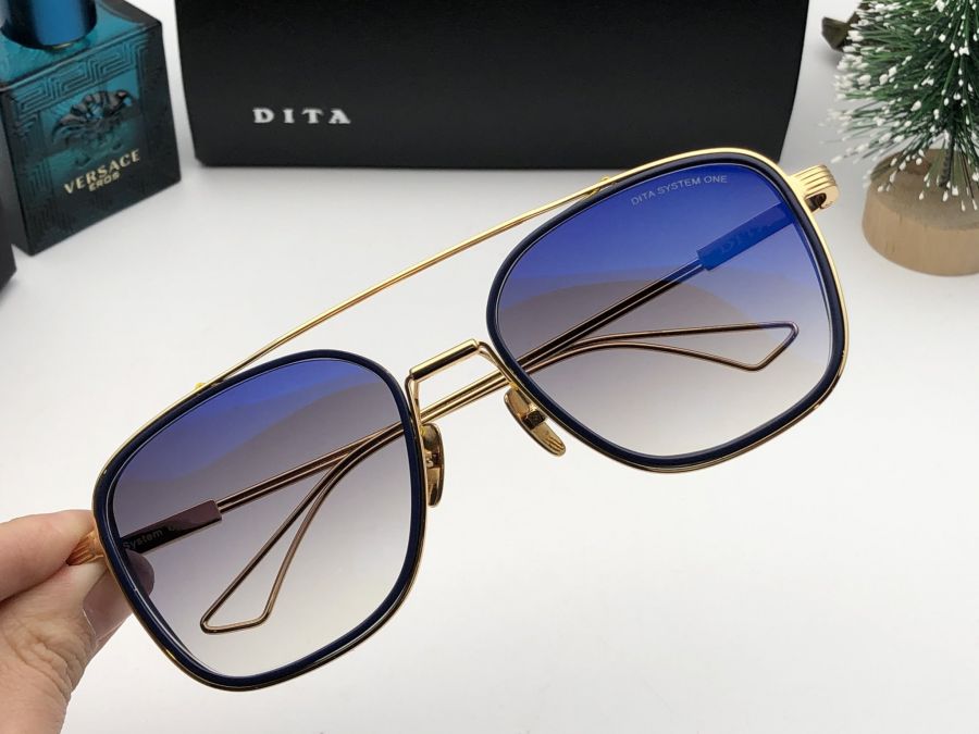 KÍNH MẮT NAM CAO CẤP DITA - DITA SYSTEM ONE GOLD BLACK