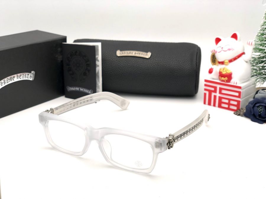 GỌNG KÍNH CẬN CAO CẤP CHROME HEARTS FOTI.H.T BONE WHITE