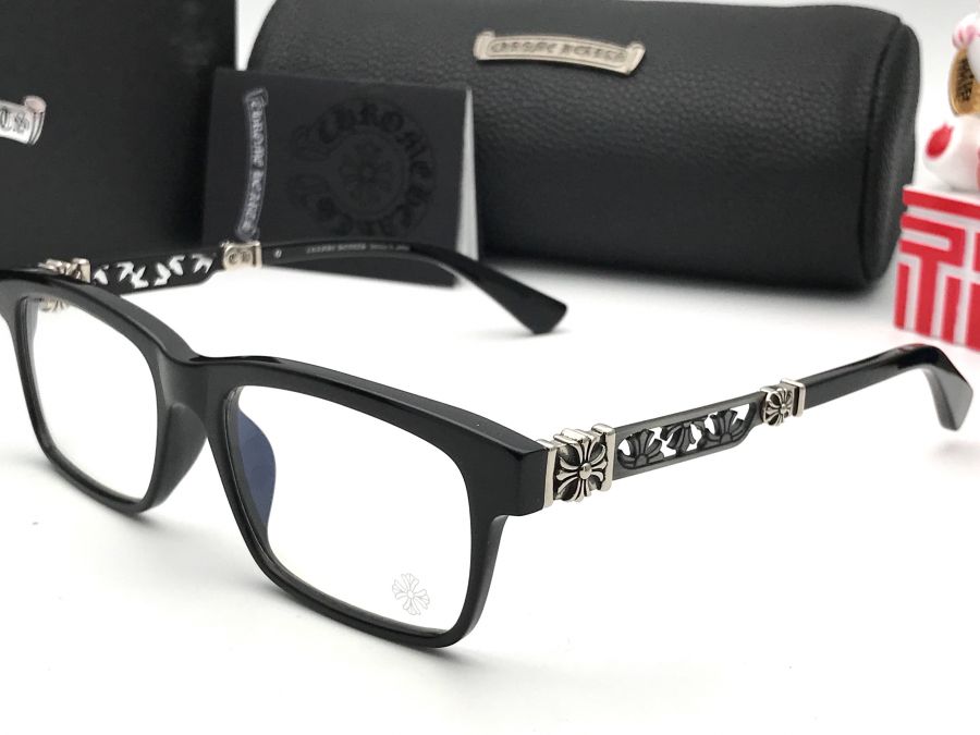 GỌNG KÍNH CẬN CAO CẤP CHROME HEARTS PENETRANUS-I 925 SILVER BLACK