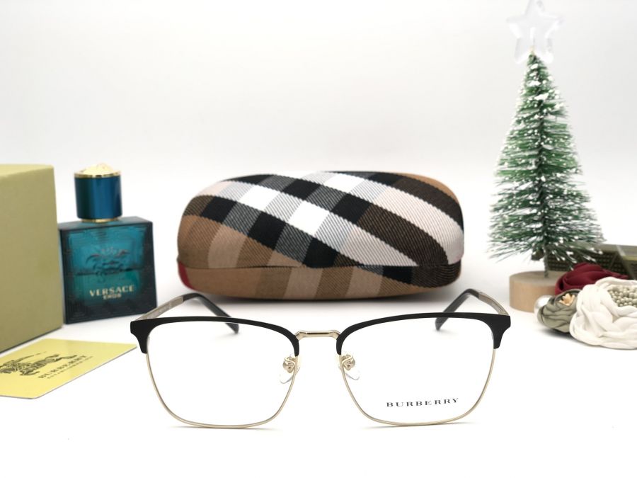 GỌNG KÍNH CẬN CAO CẤP TITIANIUM BURBERRY - BE1317D GOLD BLACK