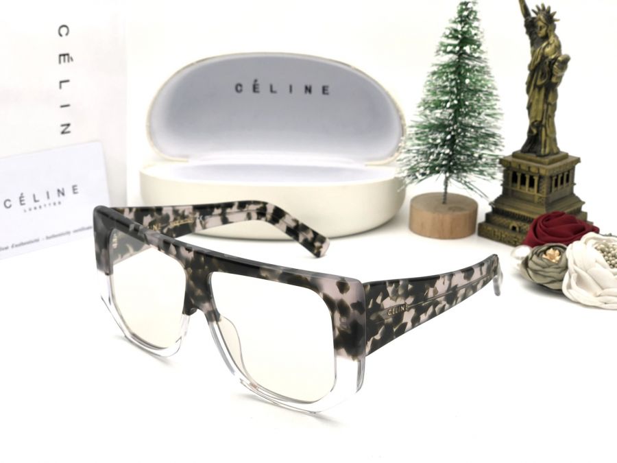 KÍNH MẮT NỮ HOTGIRL CELINE  CAO CẤP - CL41069/S LEOPARD COLOR