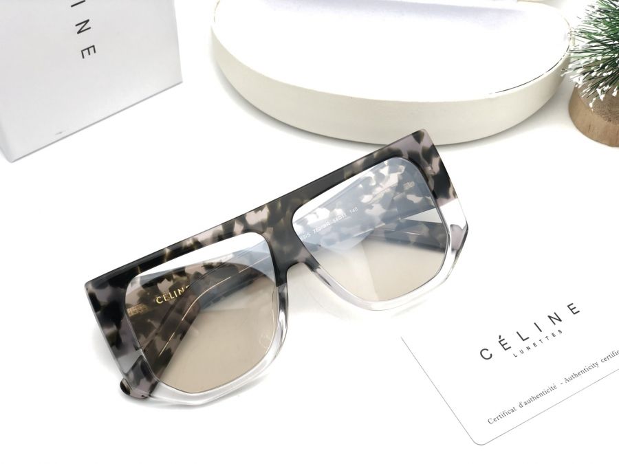 KÍNH MẮT NỮ HOTGIRL CELINE  CAO CẤP - CL41069/S LEOPARD COLOR