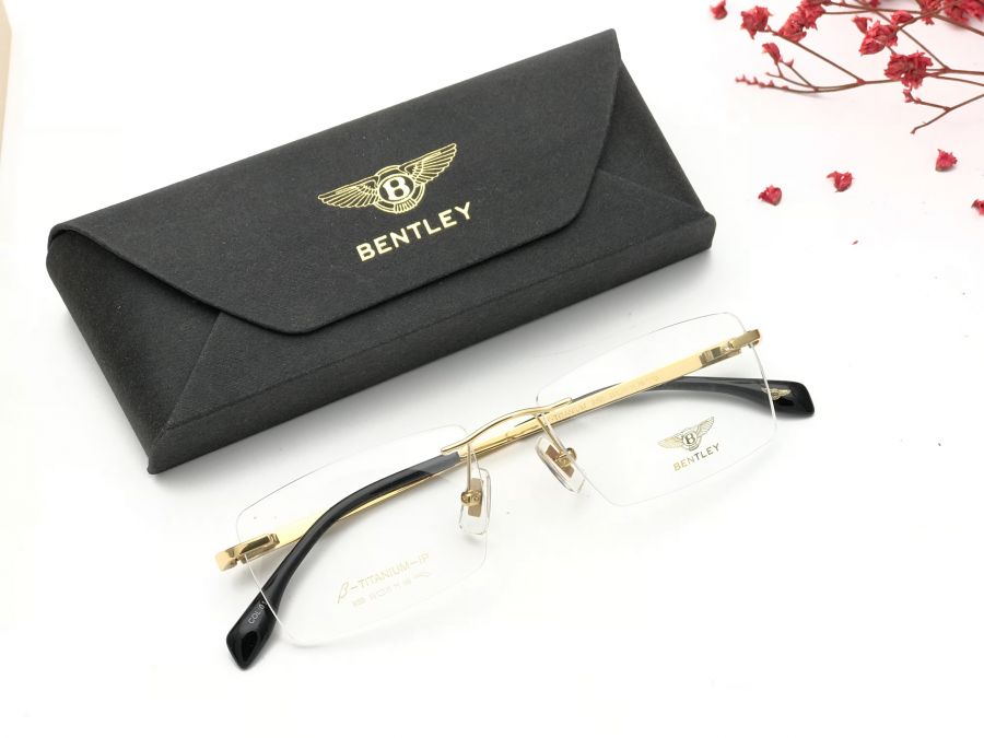 GỌNG KÍNH CẬN BENTLEY TITANIUM - B1901 GOLD