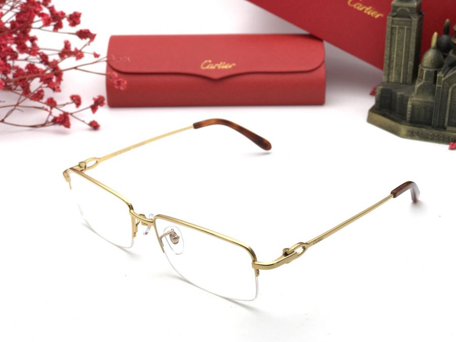 GỌNG KÍNH CẬN CARTIER TITANIUM 23KGP - T8100687 GOLD