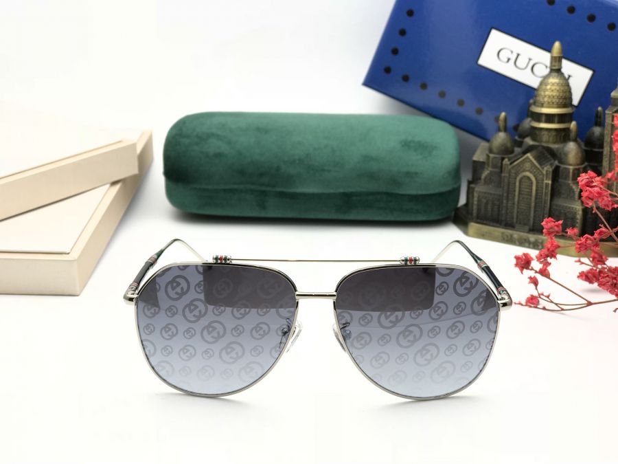 KÍNH MẮT THỜI TRANG CAO CẤP GUCCI - GG1033 SILVER BLACK